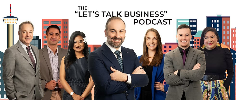 Let's Talk Business Podcast Header